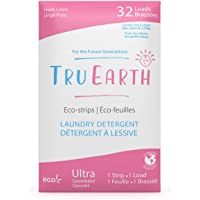 Tru Earth Hipoalergénico- ecológico y biodegradable- hojas de detergente para ropa de bebé- ecológicas y biodegradables…